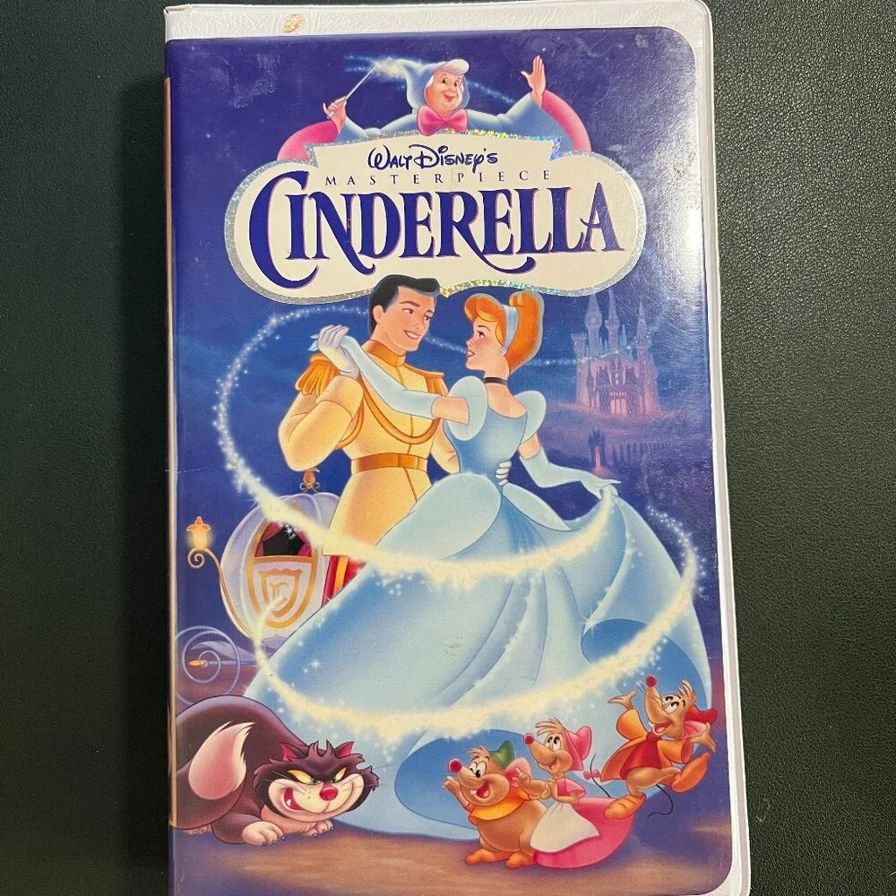 Disney VHS - Cinderella (1995) - Masterpiece Collection - 5265-1 First Pressing